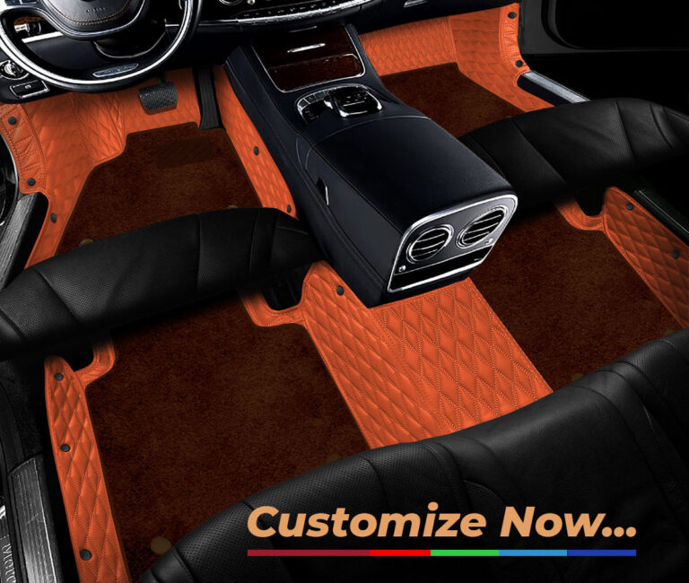Customize Your Double Layer Diamond Car Floor Mats AstonMats